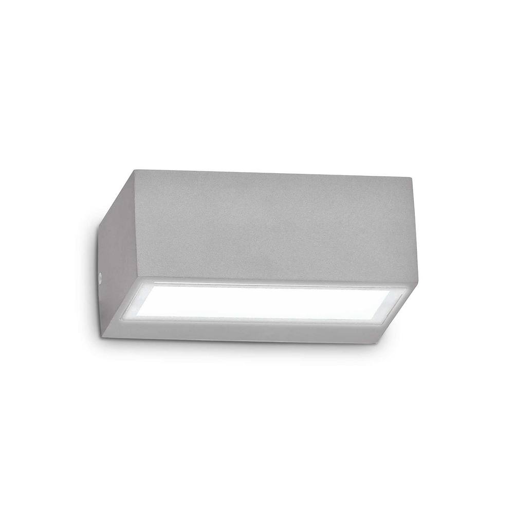 Netlighting Twin Outdoor Down Wall Lamp GR IP44 in Grey
