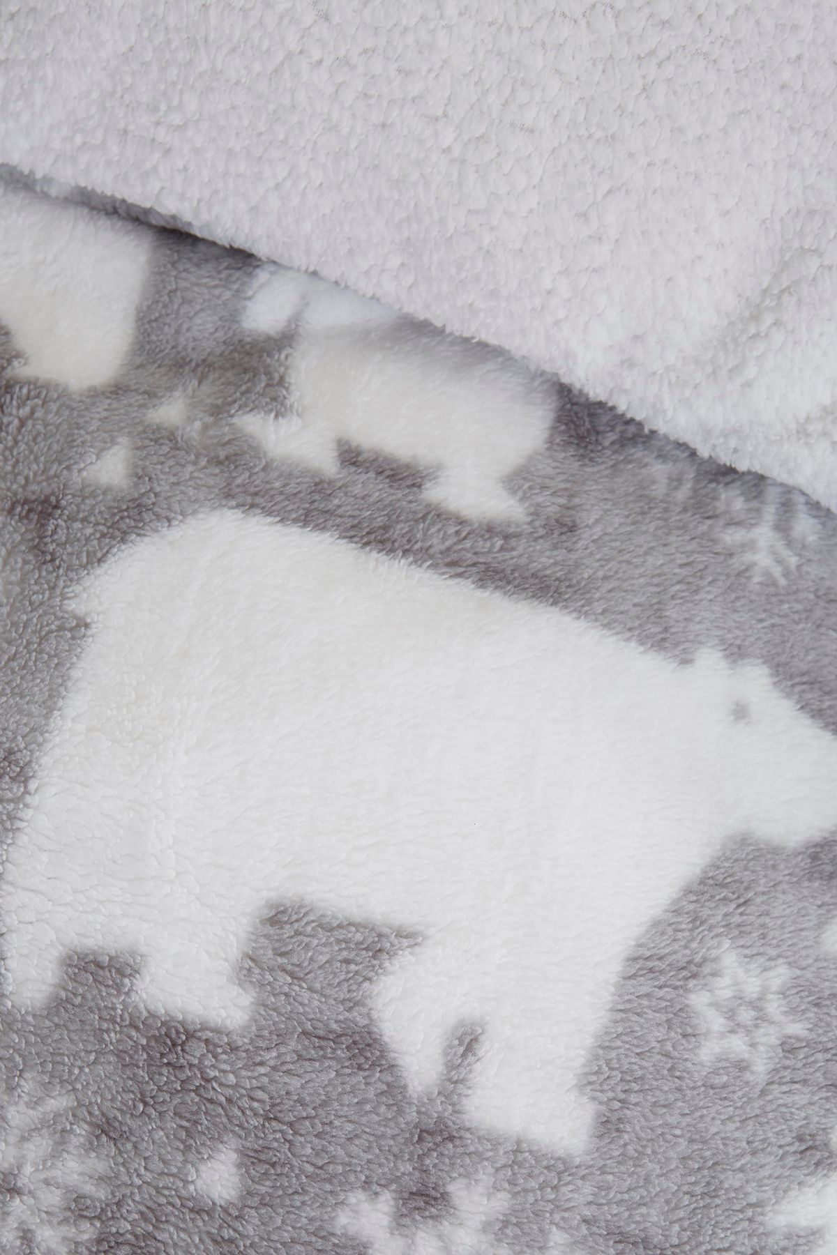 Fusion 'Arctic Animals' Christmas Duvet Cover Set in Grey 3