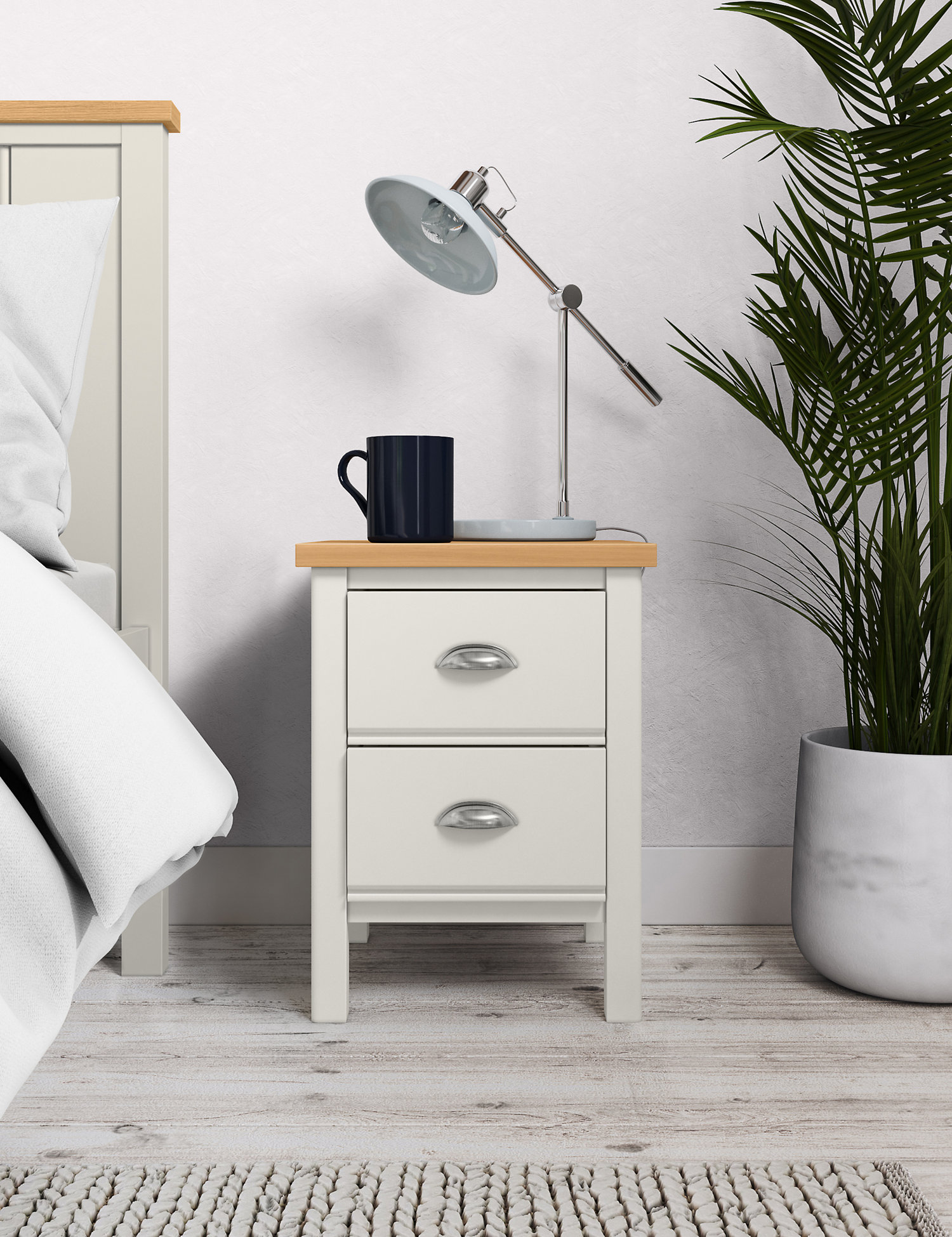 M&S Padstow Bedside Table