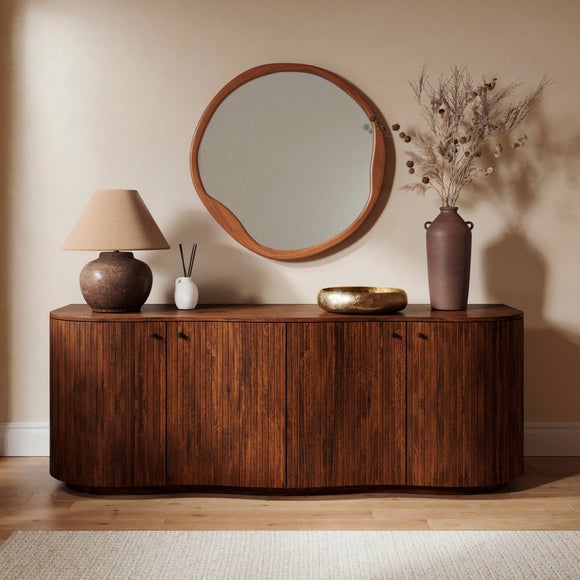Tarla Extra Wide Sideboard, Mango Wood