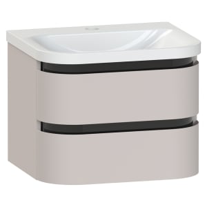 Duarti by Calypso Berrington Cashmere Glow Vanity with Whitley Basin - 600mm