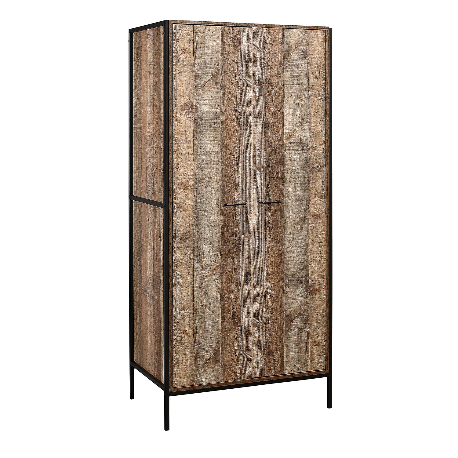 Urban Rustic Wardrobe Brown