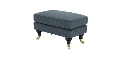Bluebell Small Rectangular Footstool in St Margaret's Whitstable - sofa.com