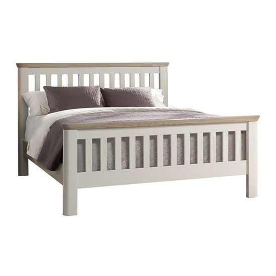 Empire Painted Wooden Super King Size Bed