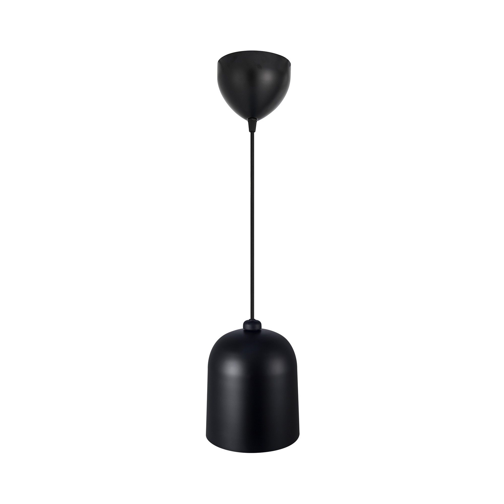 Nordlux Modern Indoor Pendant Light Black Metal E27 Magnetic Shade - Mains Powered, IP20