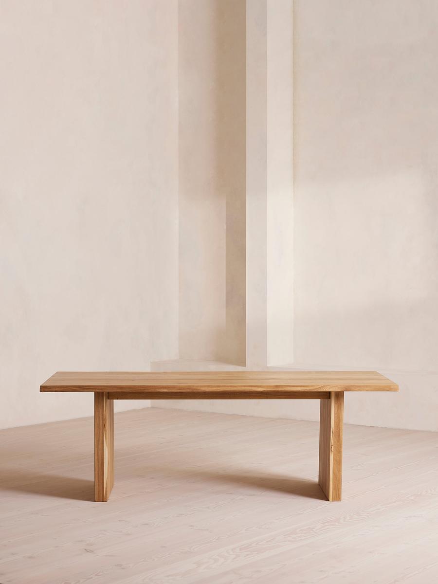 Matis Dining Table, Natural Oak 280cm