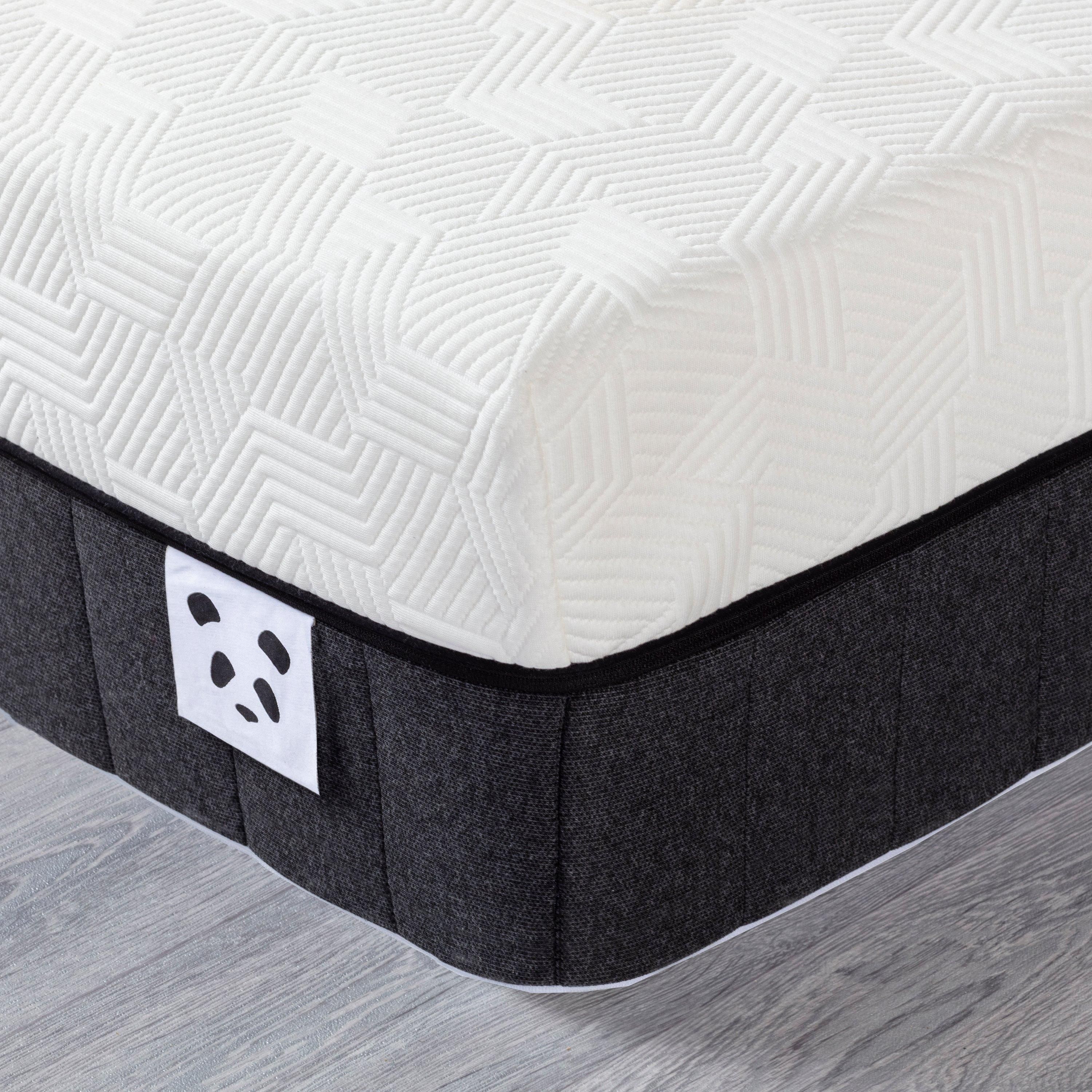Panda London Panda Hybrid Bamboo Mattress Pro in White