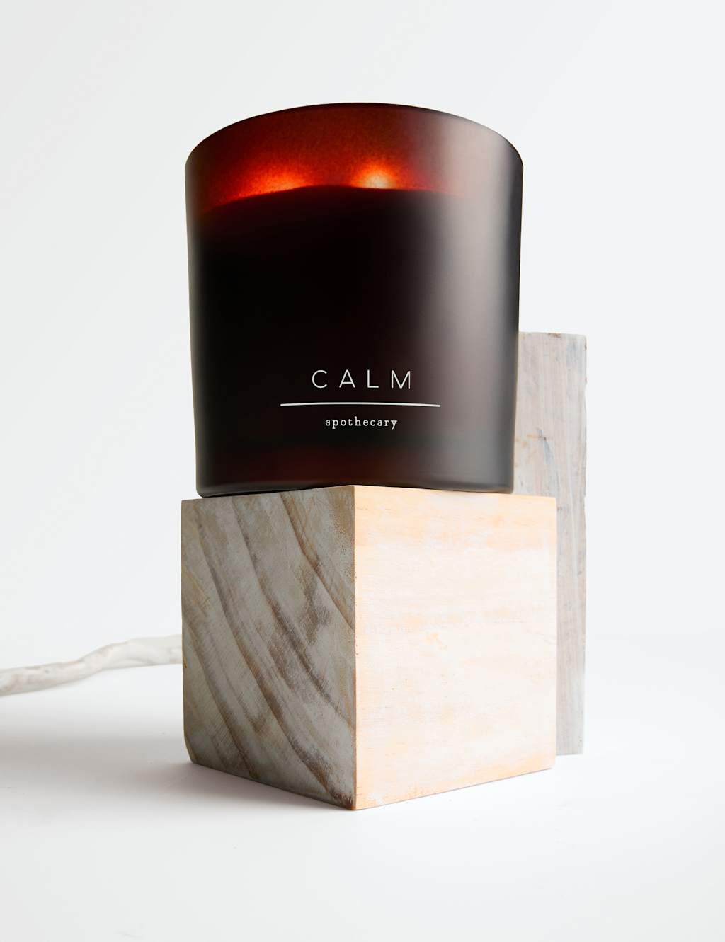 Apothecary Calm 3 Wick Candle Amber