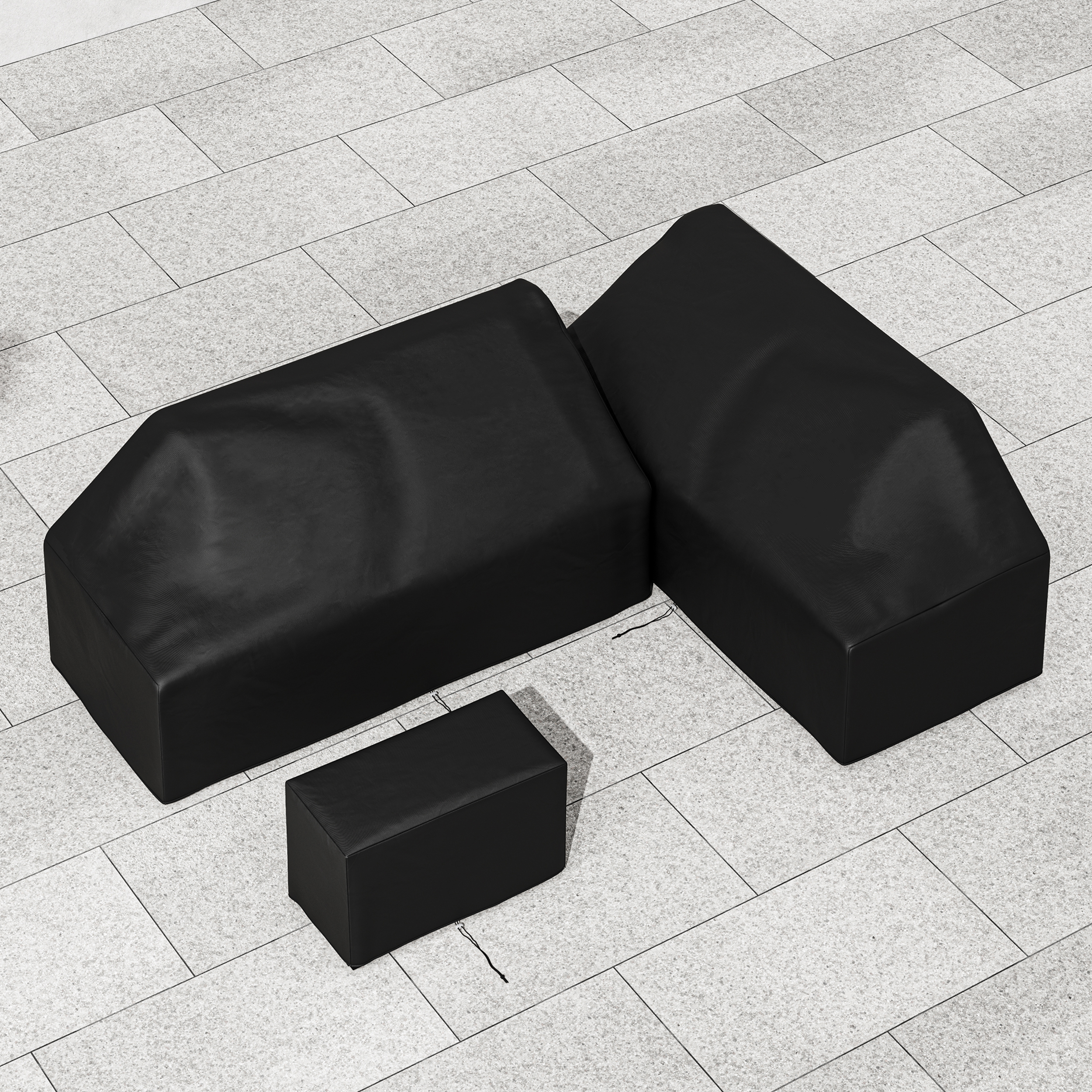 Slatera 600D Tough Canvas Waterproof Outdoor Patio Furniture Covers