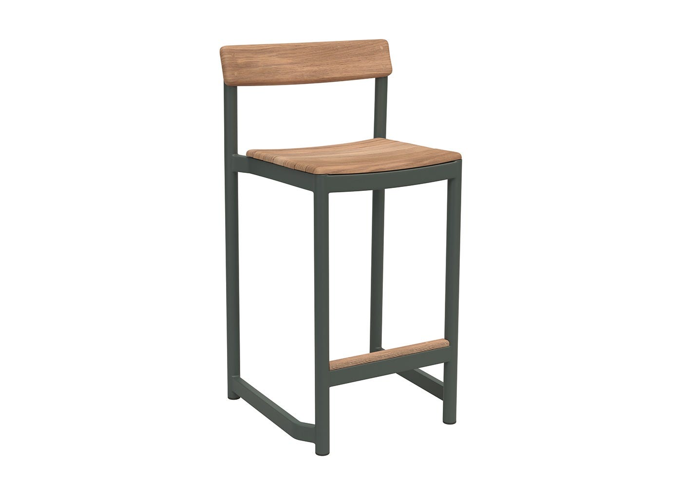 Pelagus Counter Stool Hunter Green