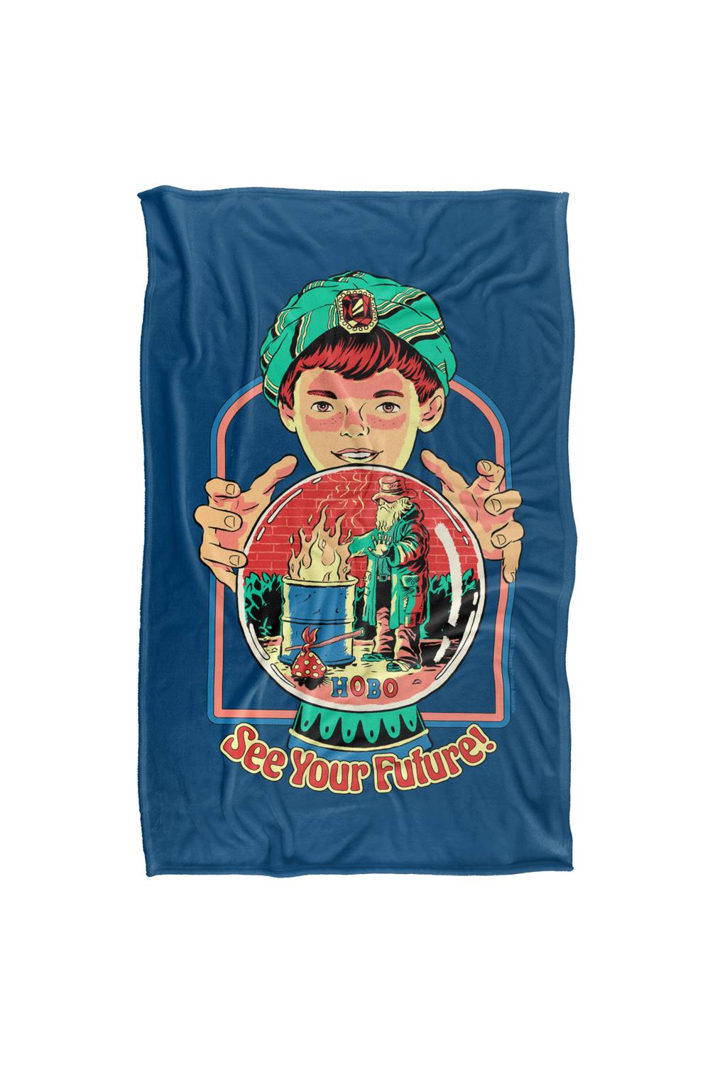Steven Rhodes See Your Future Silky Touch Super Soft Throw Blanket