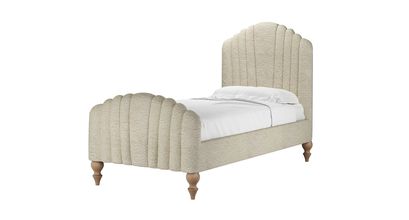 Bella Single Bed in Alpaca Textured Boucle - sofa.com