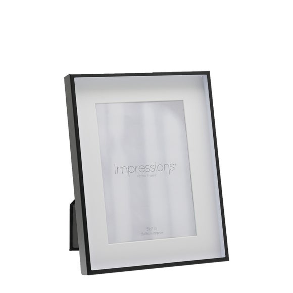 Impressions Black Shadow Photo Frame