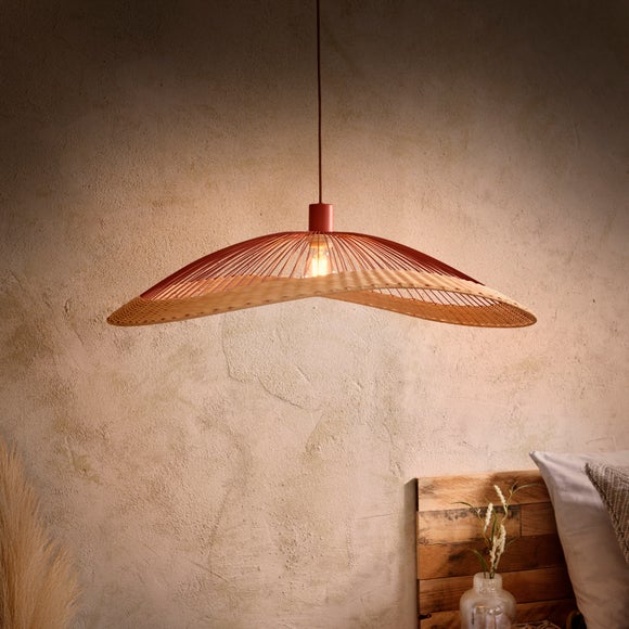 Florento Rattan Pendant Ceiling Light
