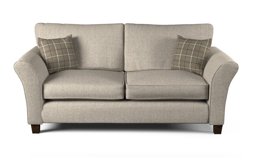 ScS Living Cream Hugo Fabric 3 Seater Standard Back Sofa | Sofa Sale | Sofa Sale