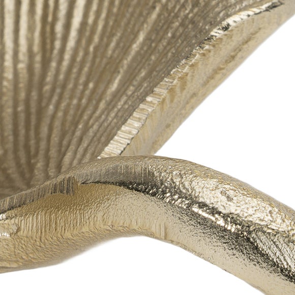 Metal Gingko Leaf Trinket Dish 5