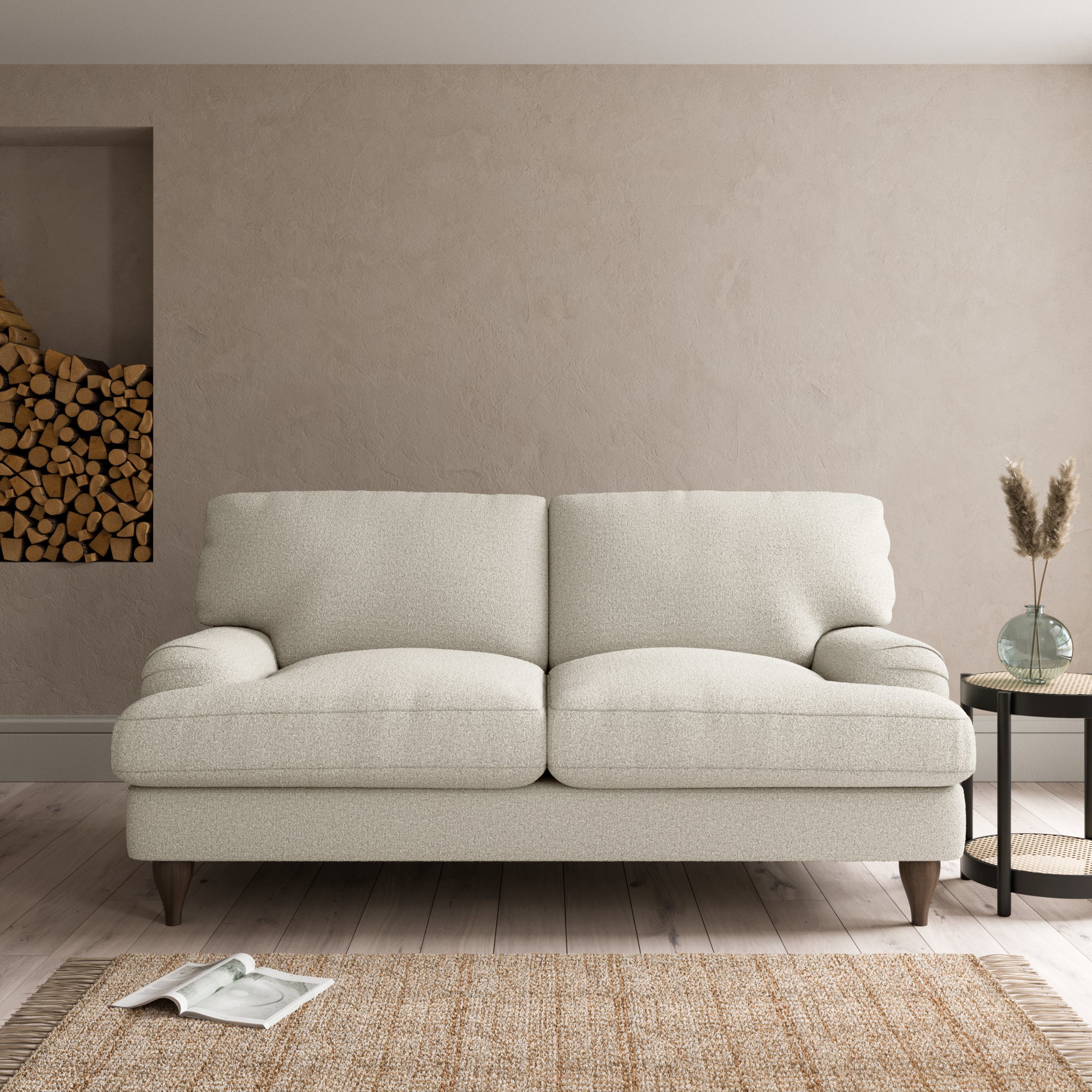 Darwin Cosy Marl 2 Seater Sofa Cosy Marl Chateau Grey