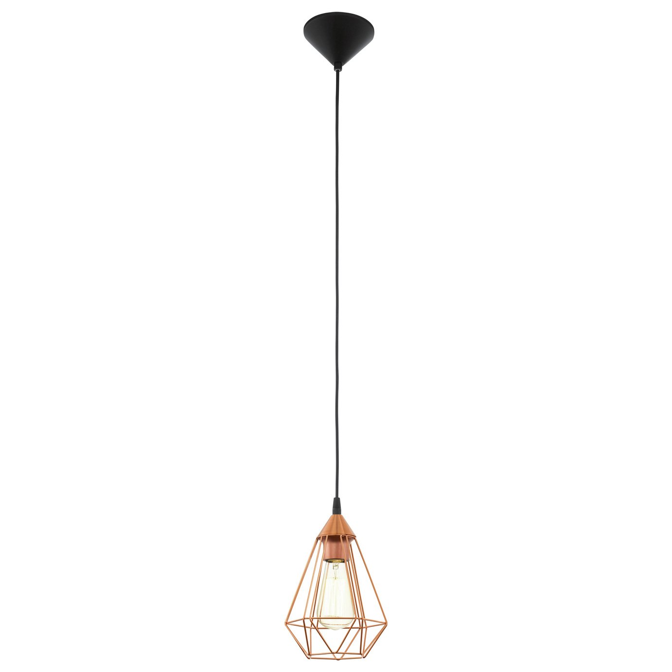 Eglo Tarbes Pendant Light - Copper