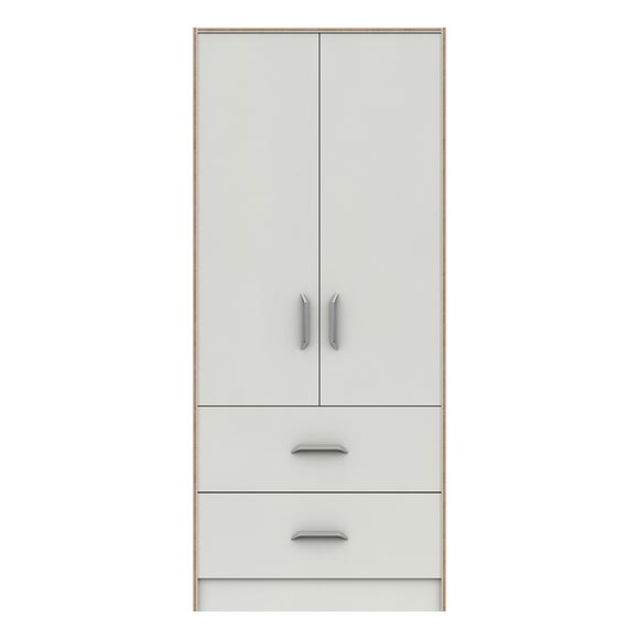 Florine Double 2 Drawer Wardrobe