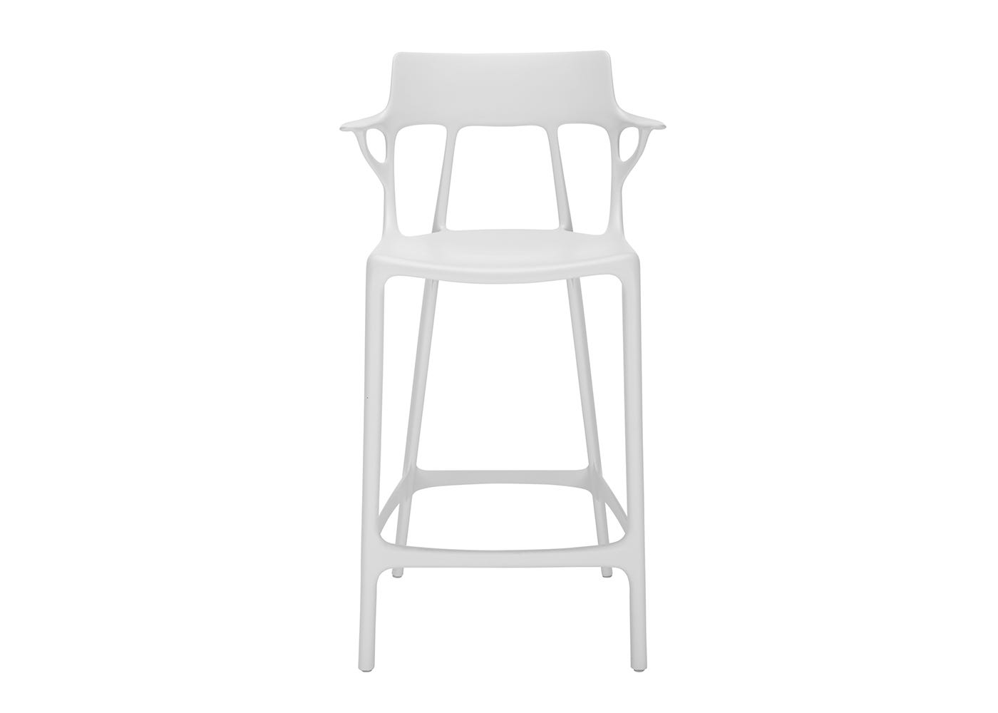 Kartell AI Counter Stool White