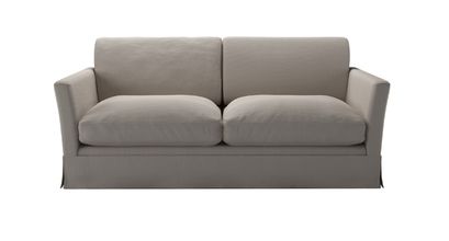 Otto 2.5 Seat Sofa Bed in Stone Brushed Linen Cotton - sofa.com