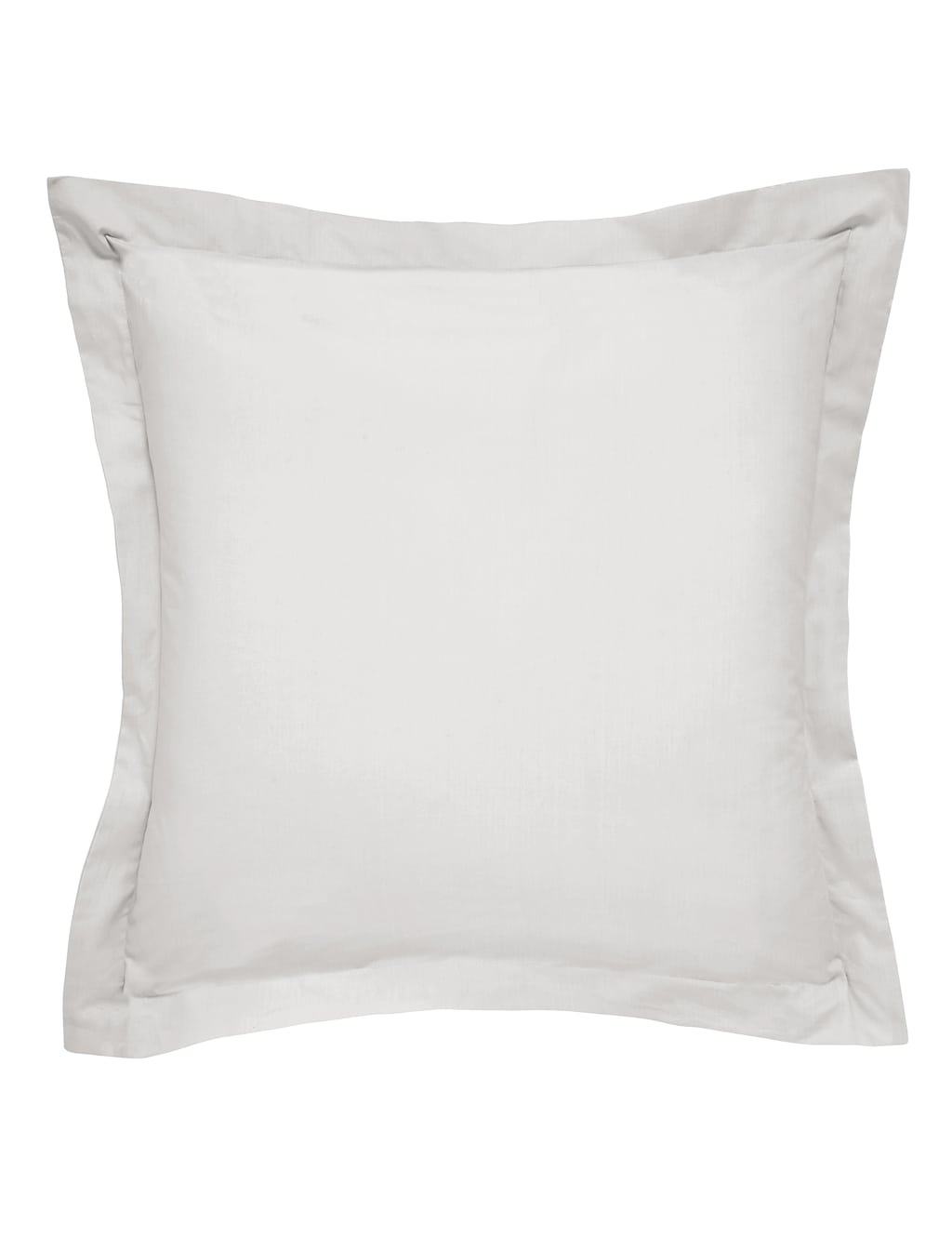 Bedeck of Belfast Pure Cotton Sateen Pillowcase Silver