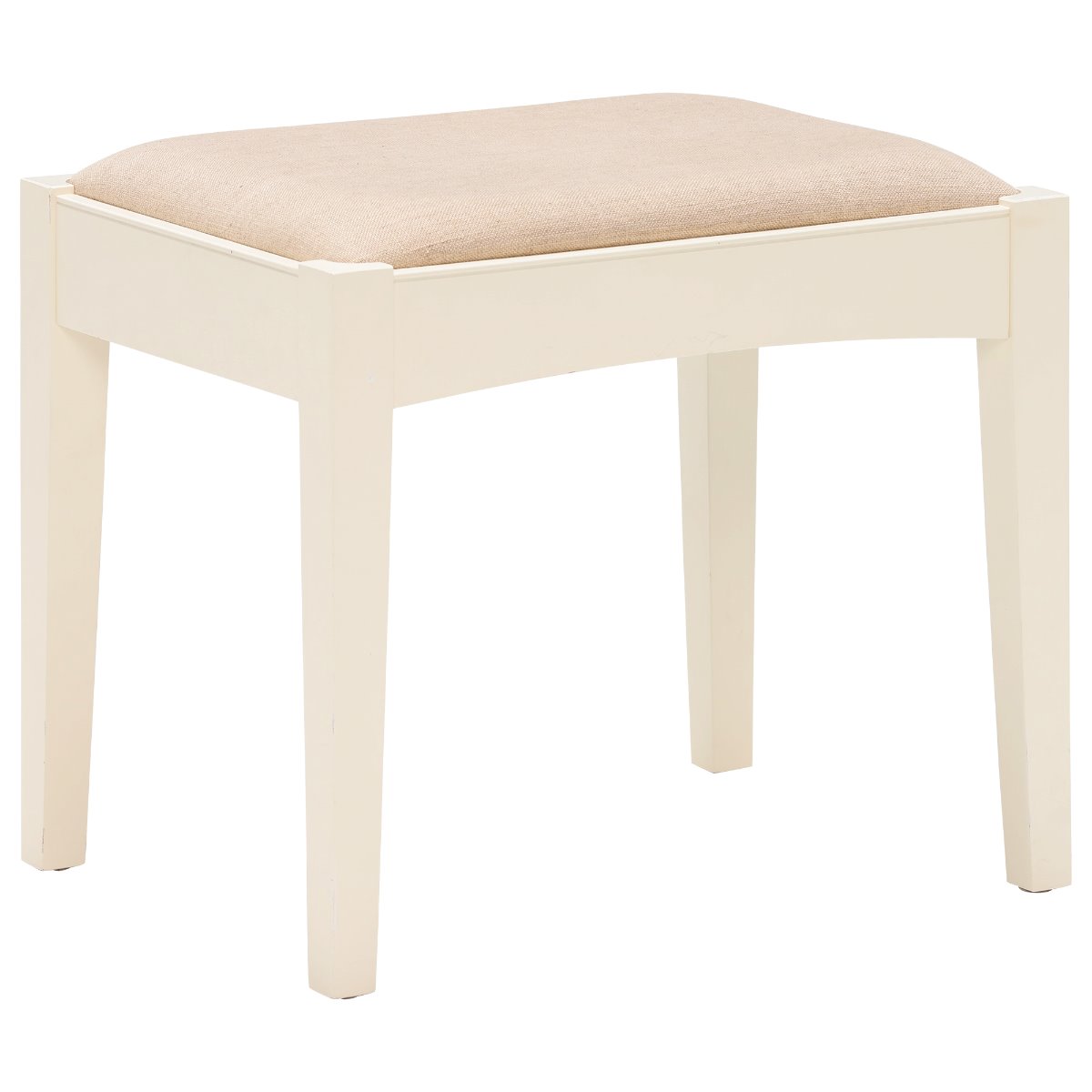 Carrington Ivory Stool, Sand