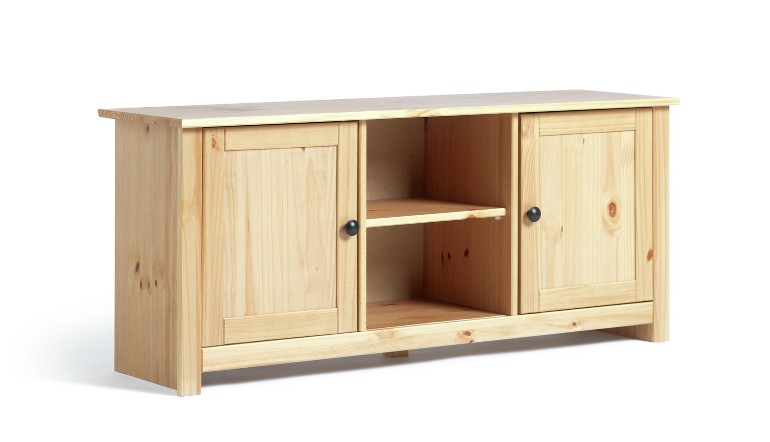 Habitat Hartland 2 Door TV Unit - Light Wood