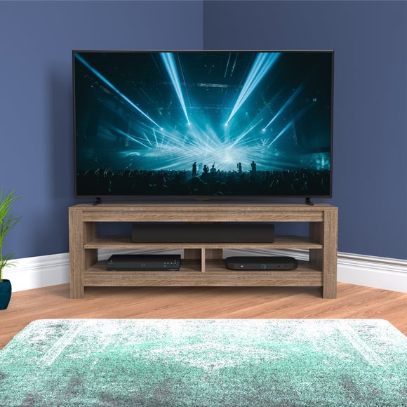 AVF Calibre Sound TV Unit for TVs up to 60" with Pull-Out Soundbar Shelf