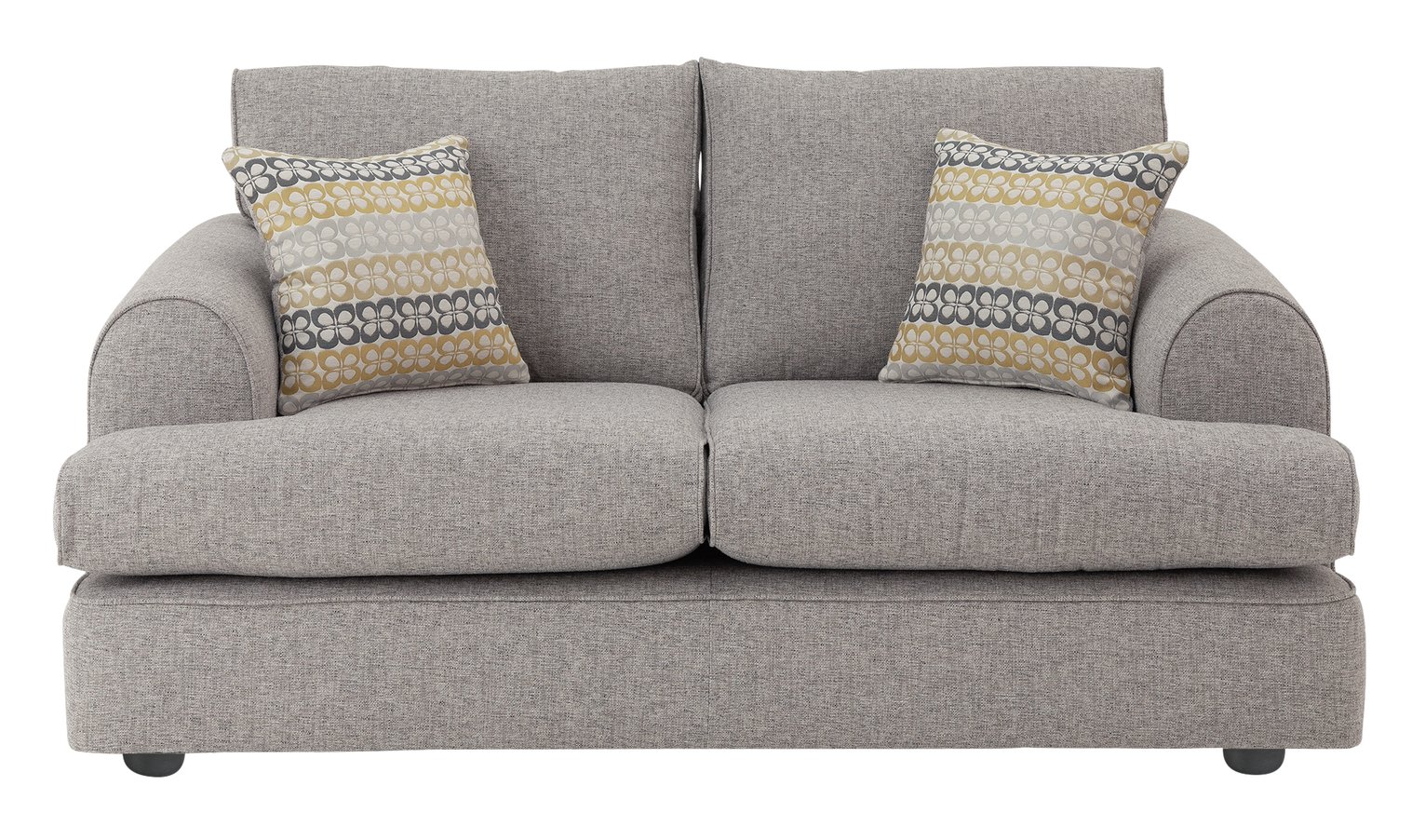 Habitat Atticus 2 Seater Fabric Sofa - Grey