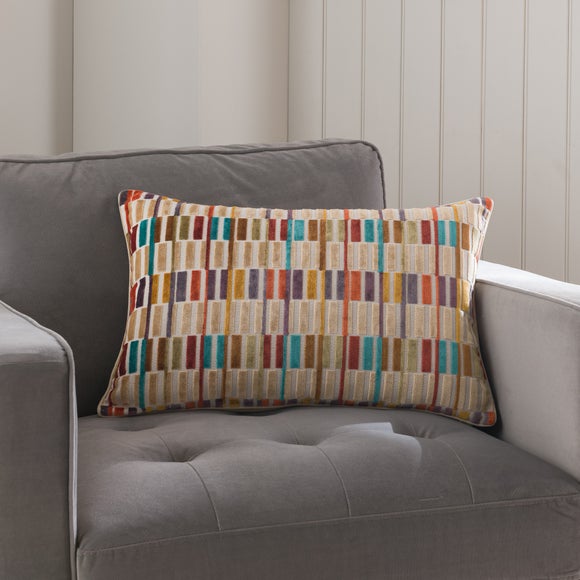 Pelosa Cut Velvet Rectangular Cushion