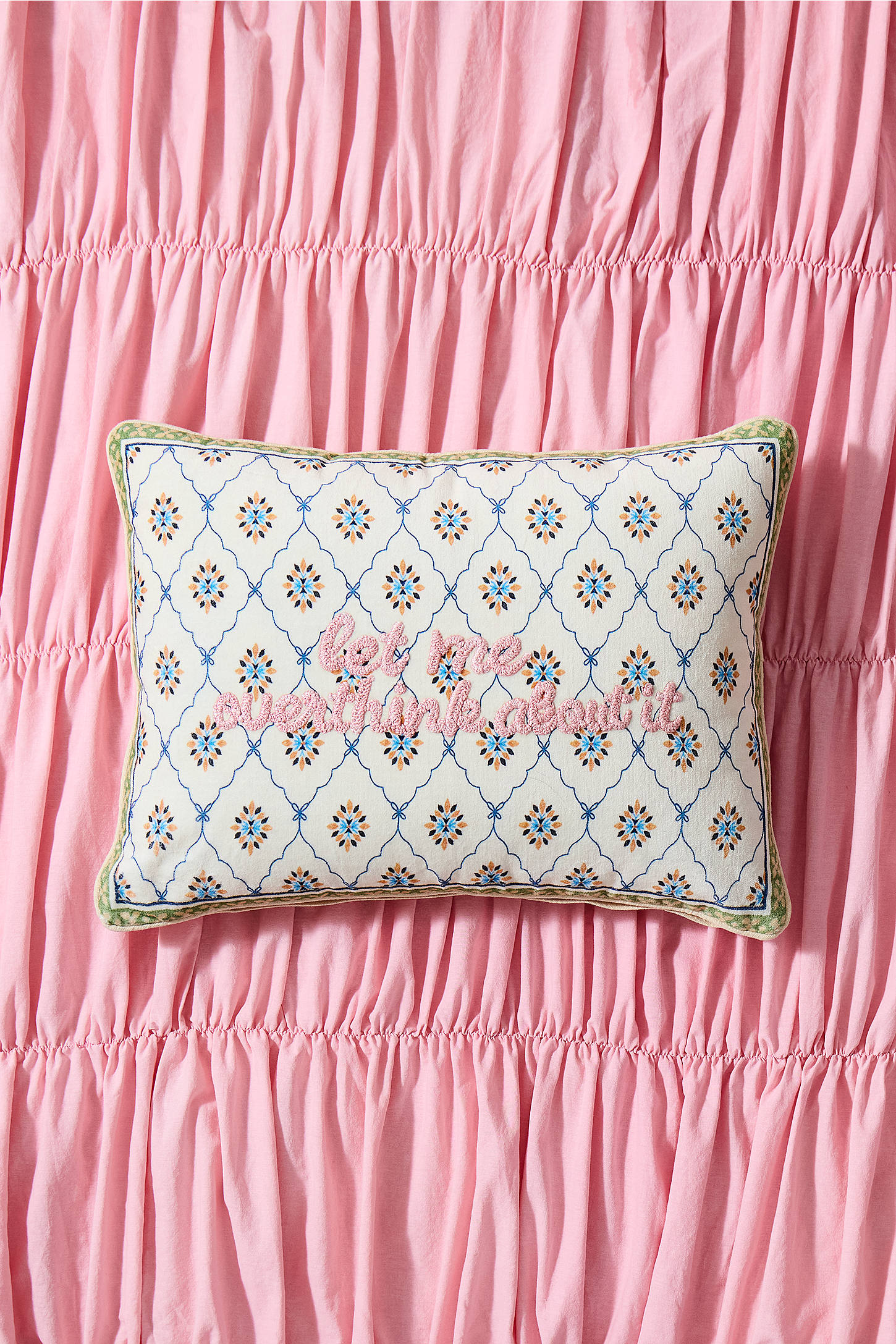 Let Me Overthink About It Cushion - Neutral