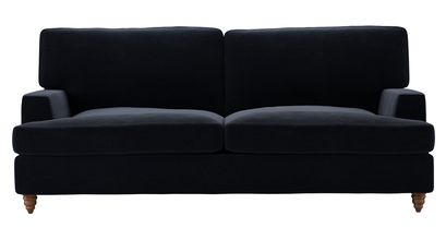 Isla 3 Seat Sofabed in Pitch Smart Cotton - sofa.com