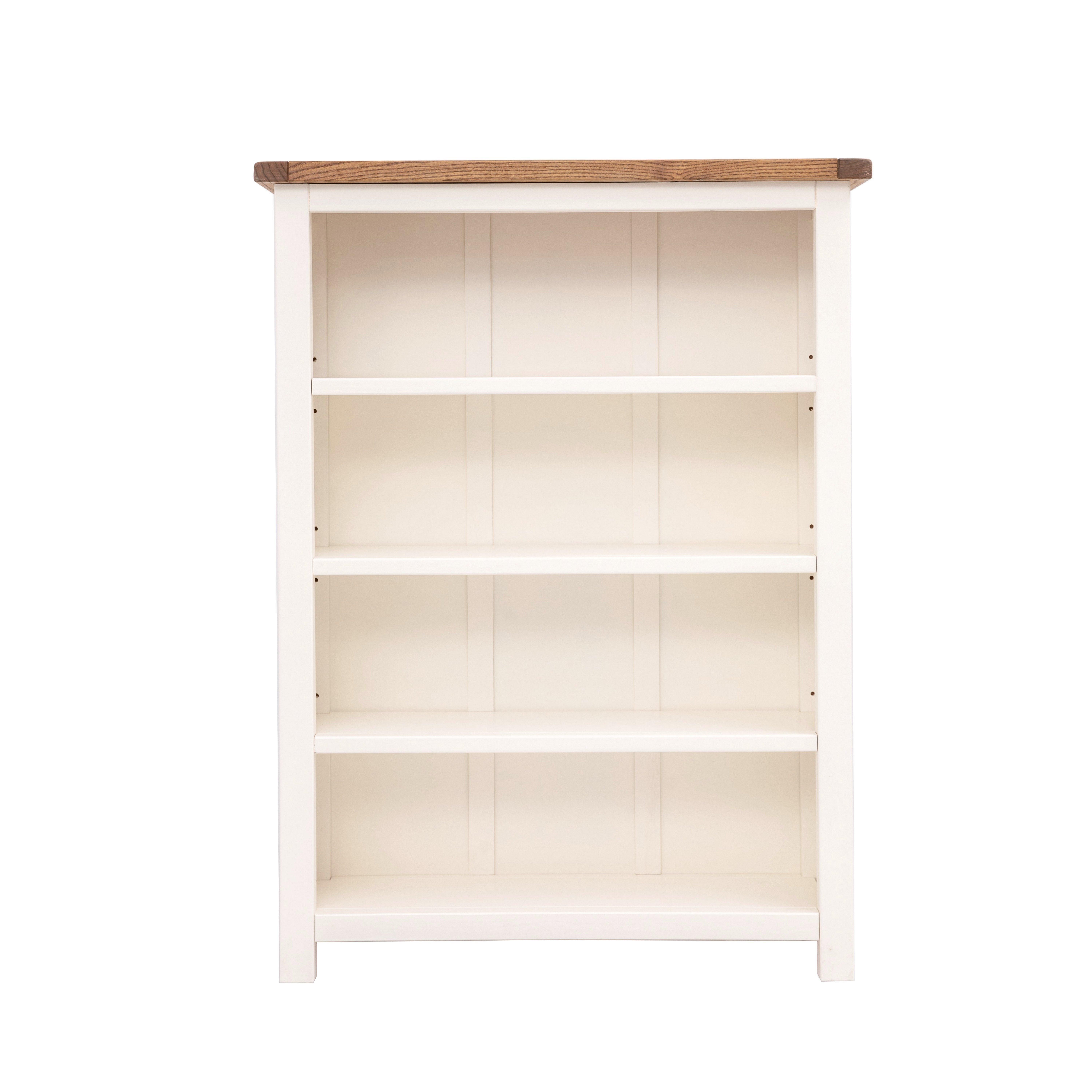 Cabinet Bits Bookcase 120x90x25cm in Off-White