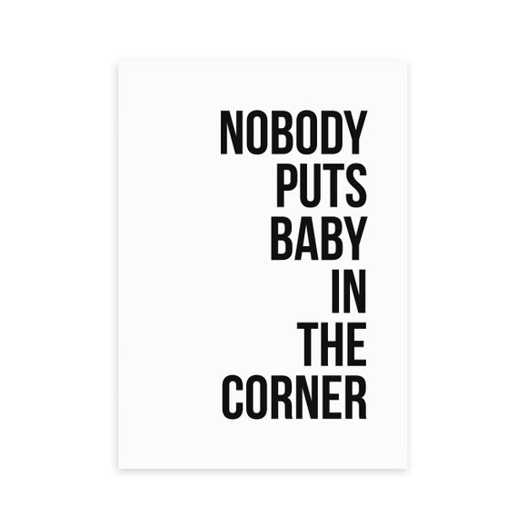 East End Prints Baby in the Corner Print