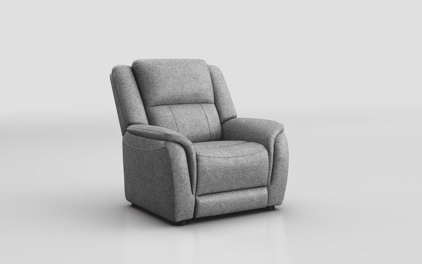 Blue Fabric Meleto Armchair