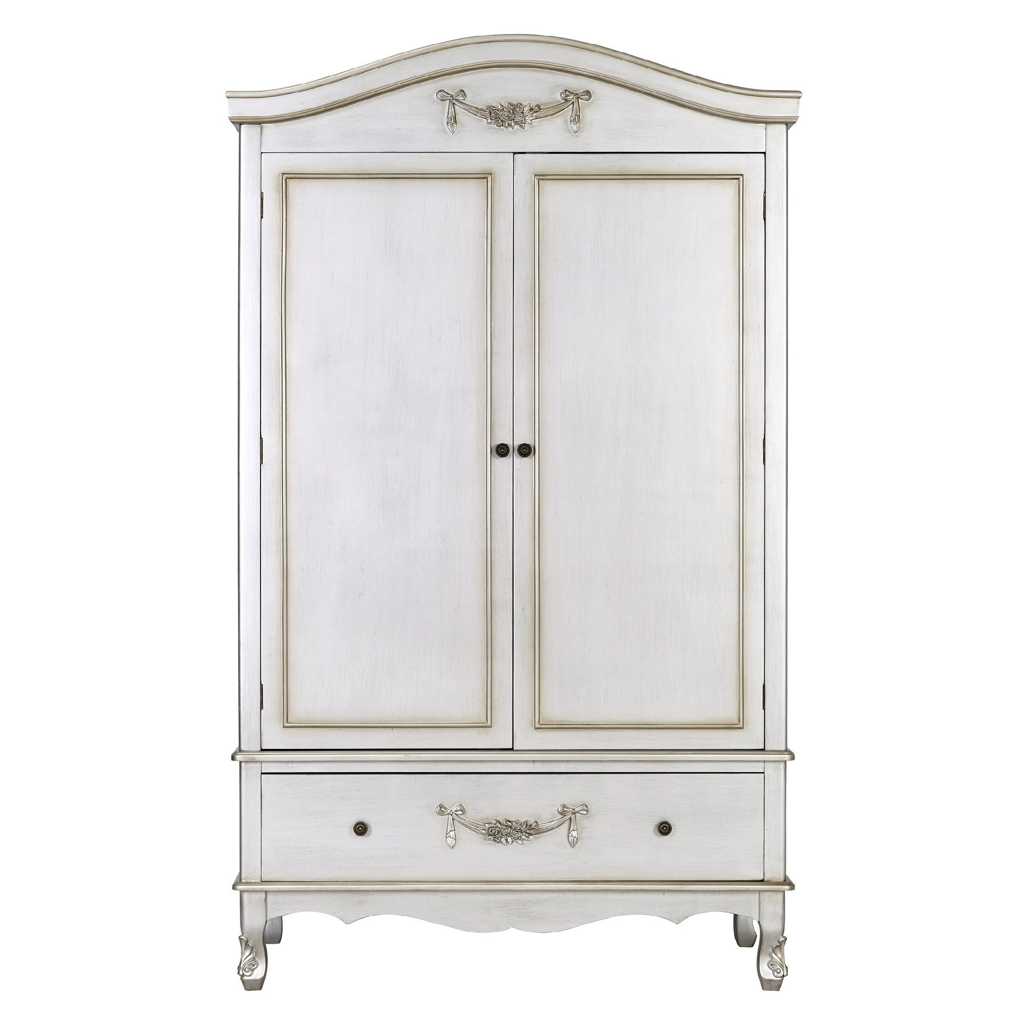 Toulouse Gents Wardrobe Silver