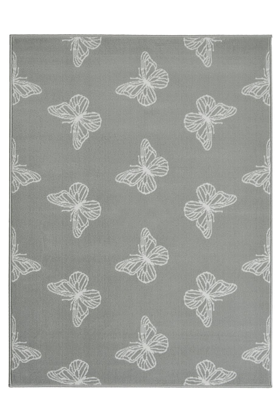 Homemaker Adorn Flutter Rug - 80x150cm - Grey