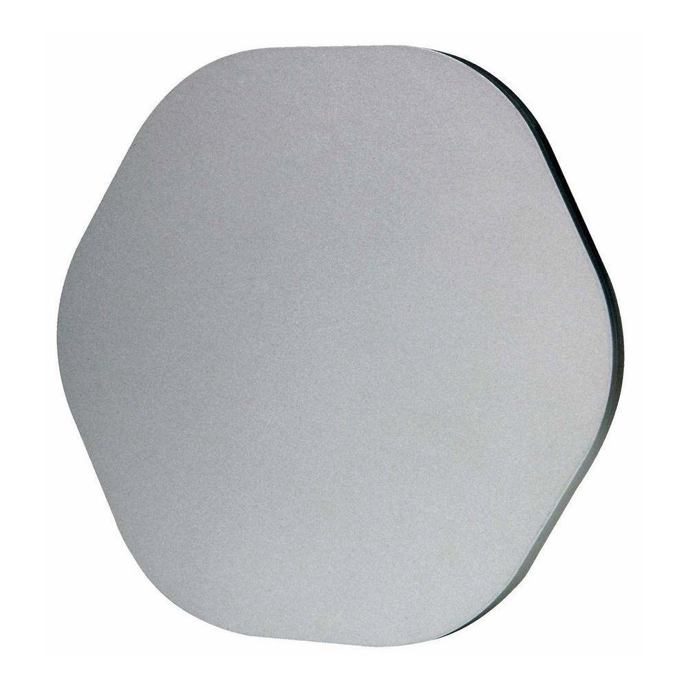 Netlighting Fusion Wall Light 19.2cm Hexagonal 12W LED 3000K 1080lm Silver Paint