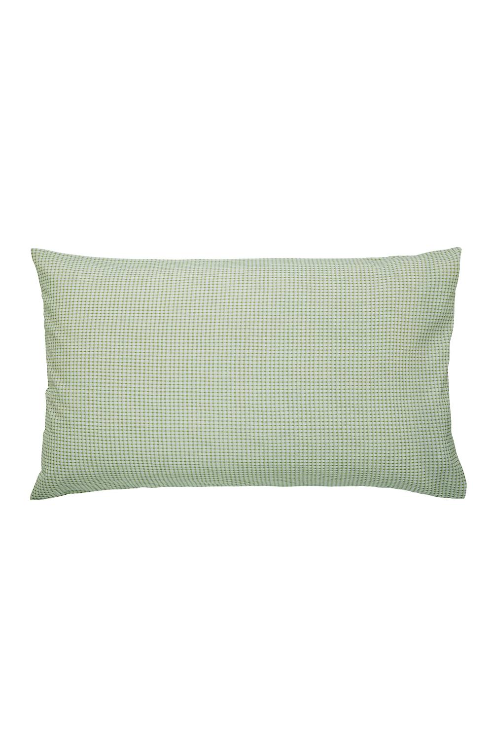 Helena Springfield 'Gingham' Cotton Duvet Cover Set in Green 3