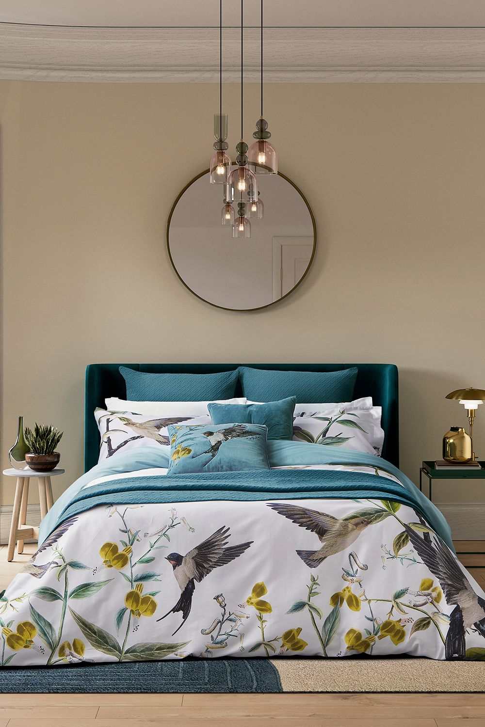 Ted Baker 'Matellase' Cotton Pillowsham in Blue 3