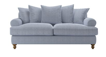 Teddy 2.5 Seat Sofa Bed in Uniform House Herringbone Weave - sofa.com