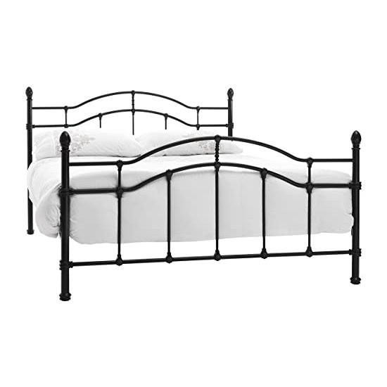 Paris Metal King Bed In Black