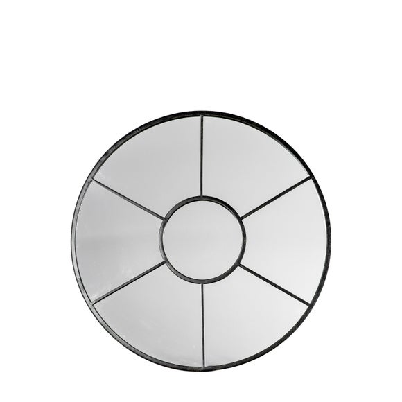 Valrico Window Round Wall Mirror