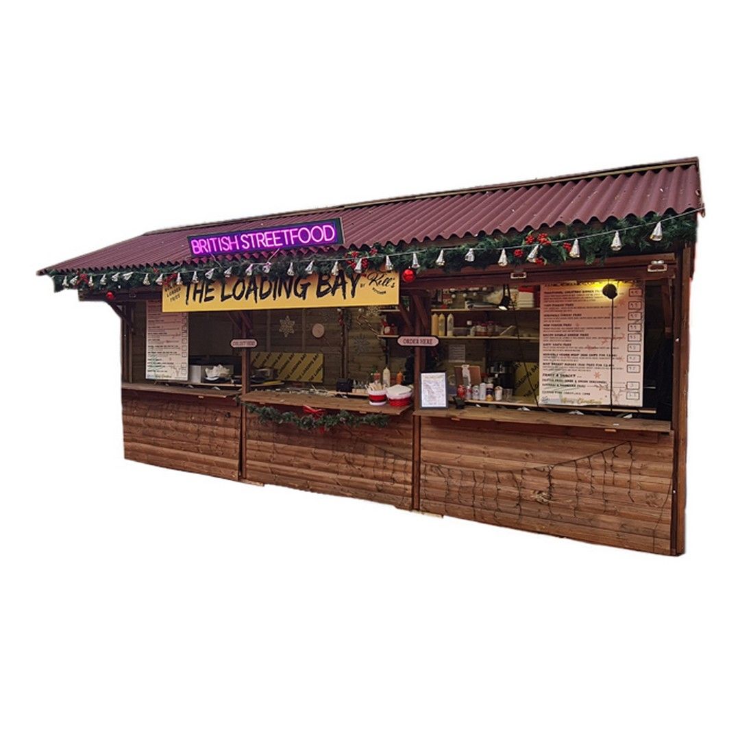 Churnet Valley Garden Furniture Ltd 6m x 2m Edingburgh Chalet - Timber - Minimal Assembly Required in Brown