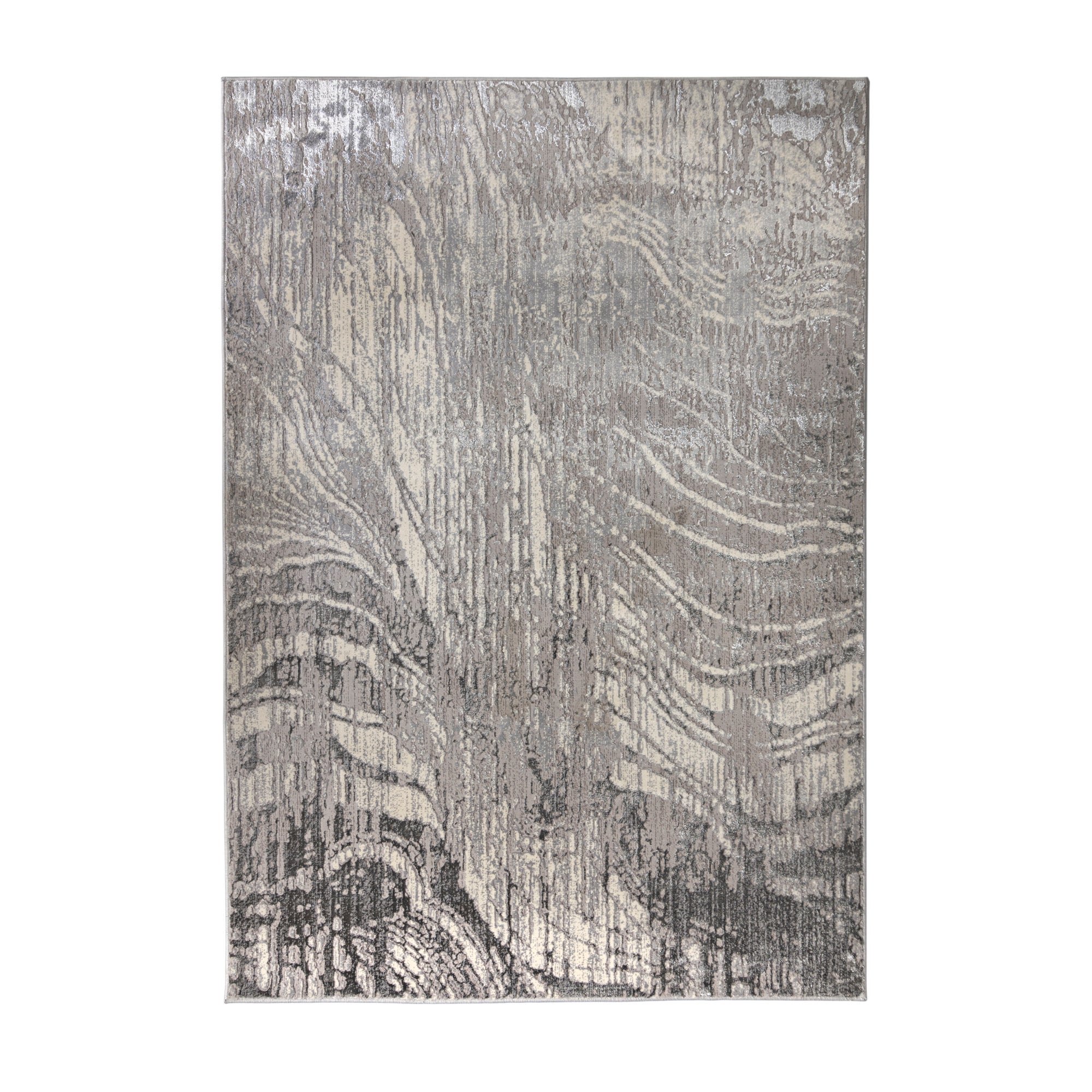 Arissa Rug Silver and Black