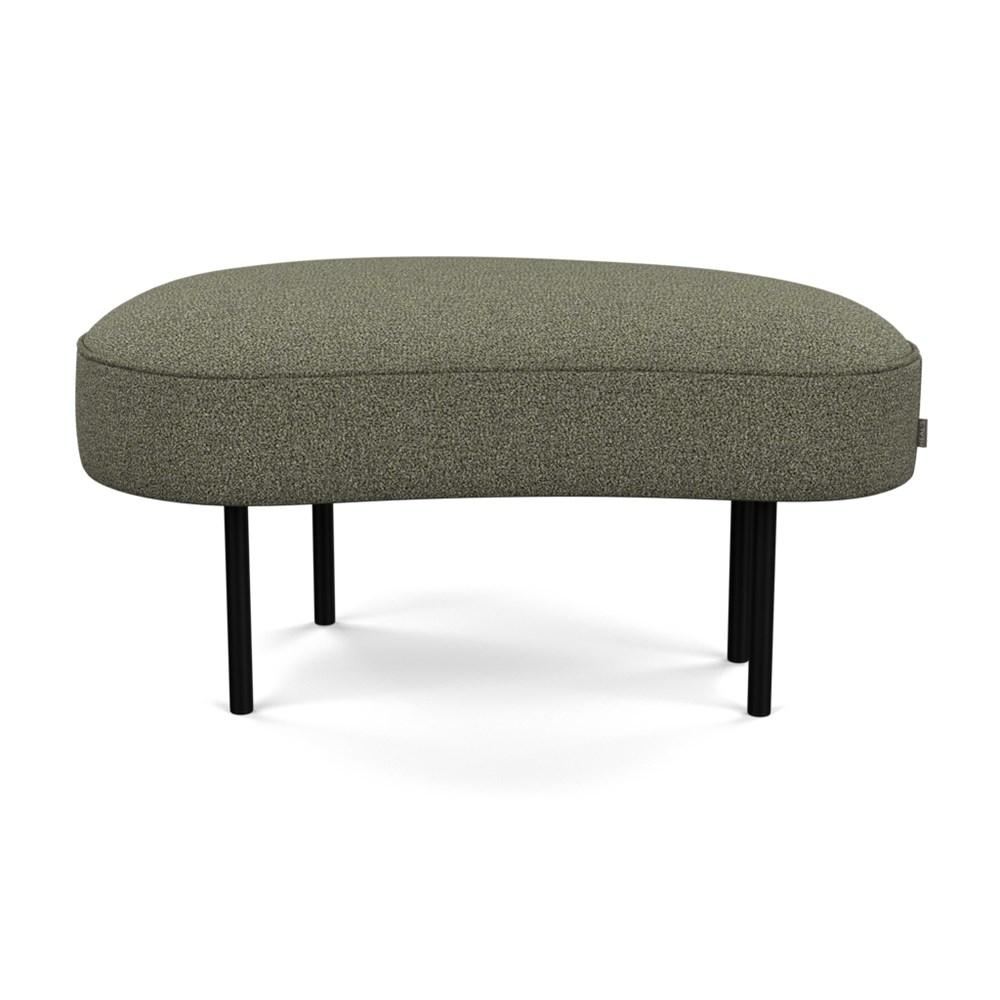 Heal's Isola Small Ottoman Loop Boucle Forest Black Feet