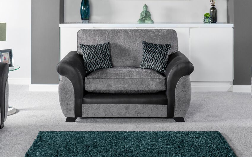 ScS Living Kadie Fabric Snuggle Chair