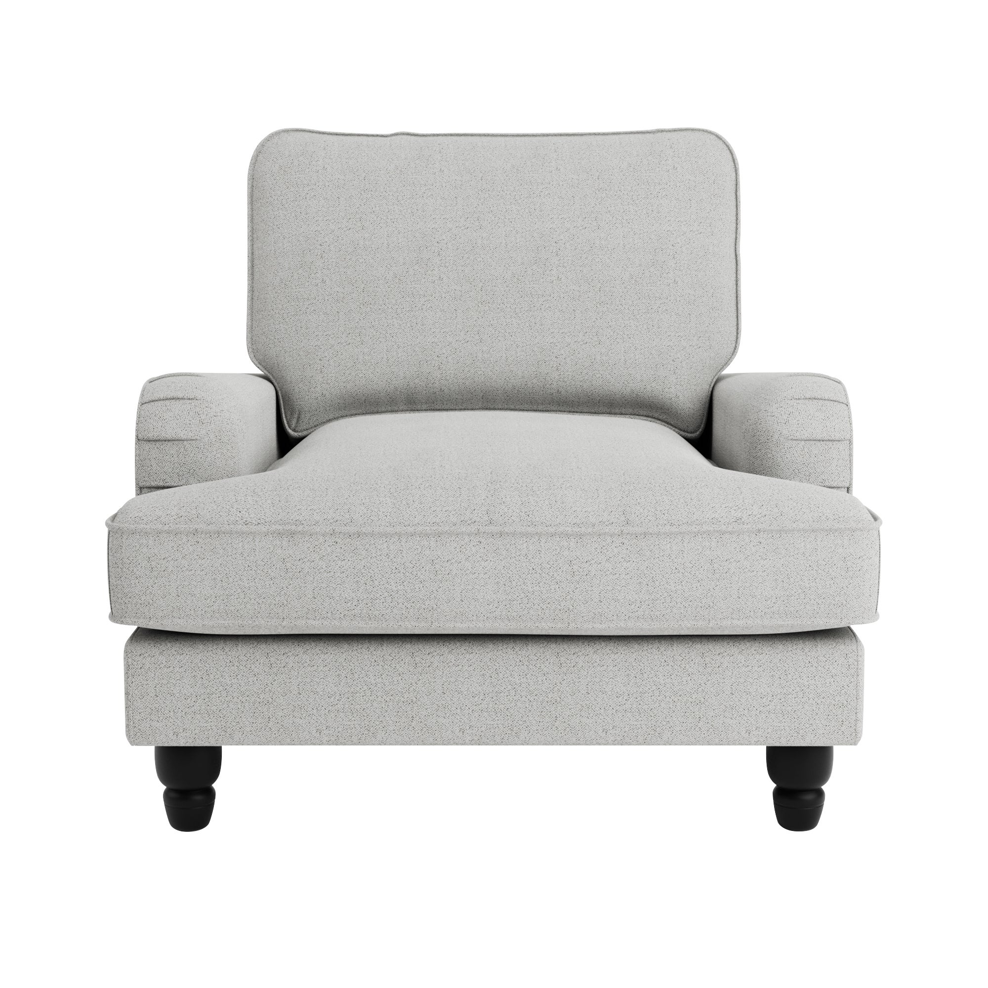 Beatrice Boucle Armchair Grey