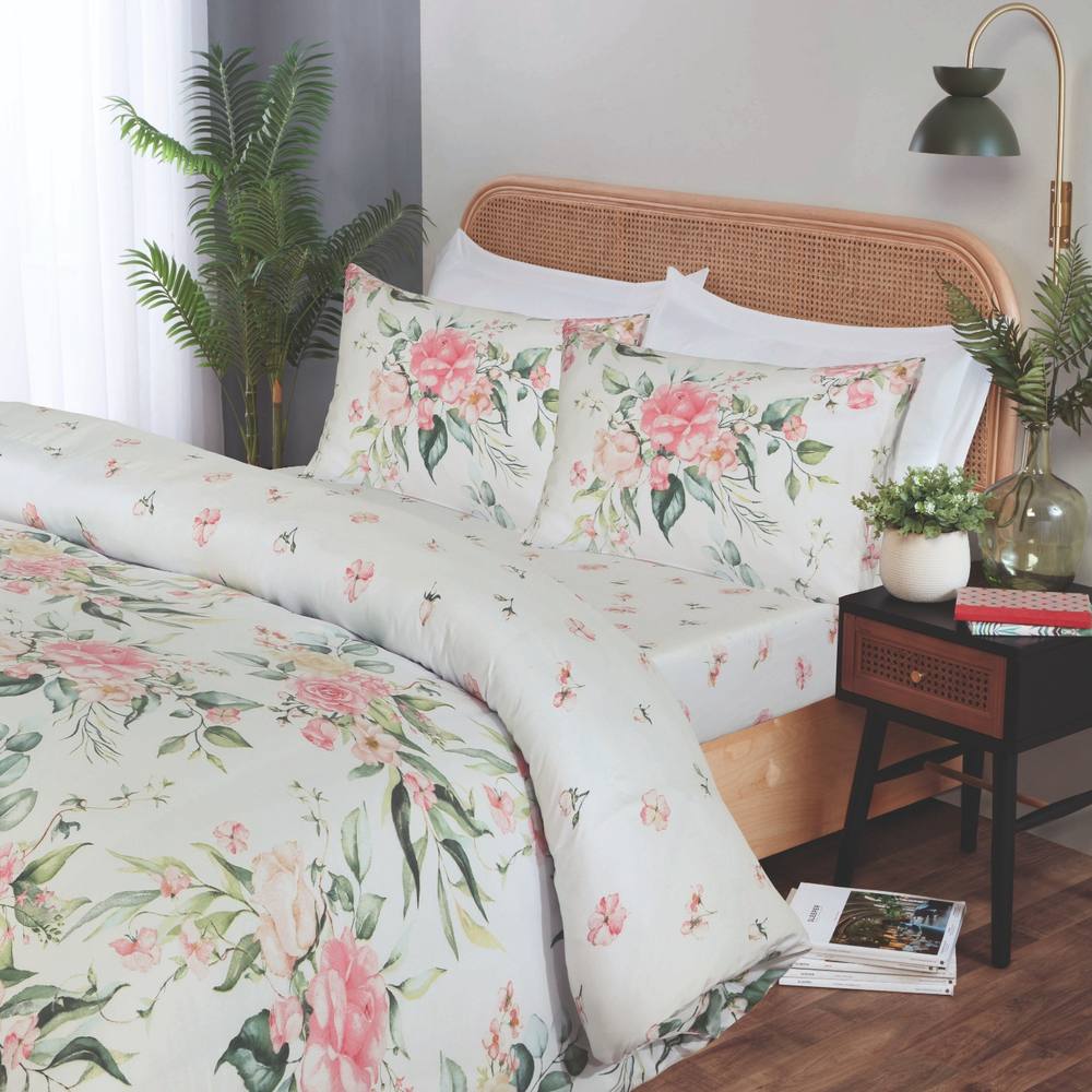 Rapport Home Ava Microfibre Complete Duvet Set Bedding